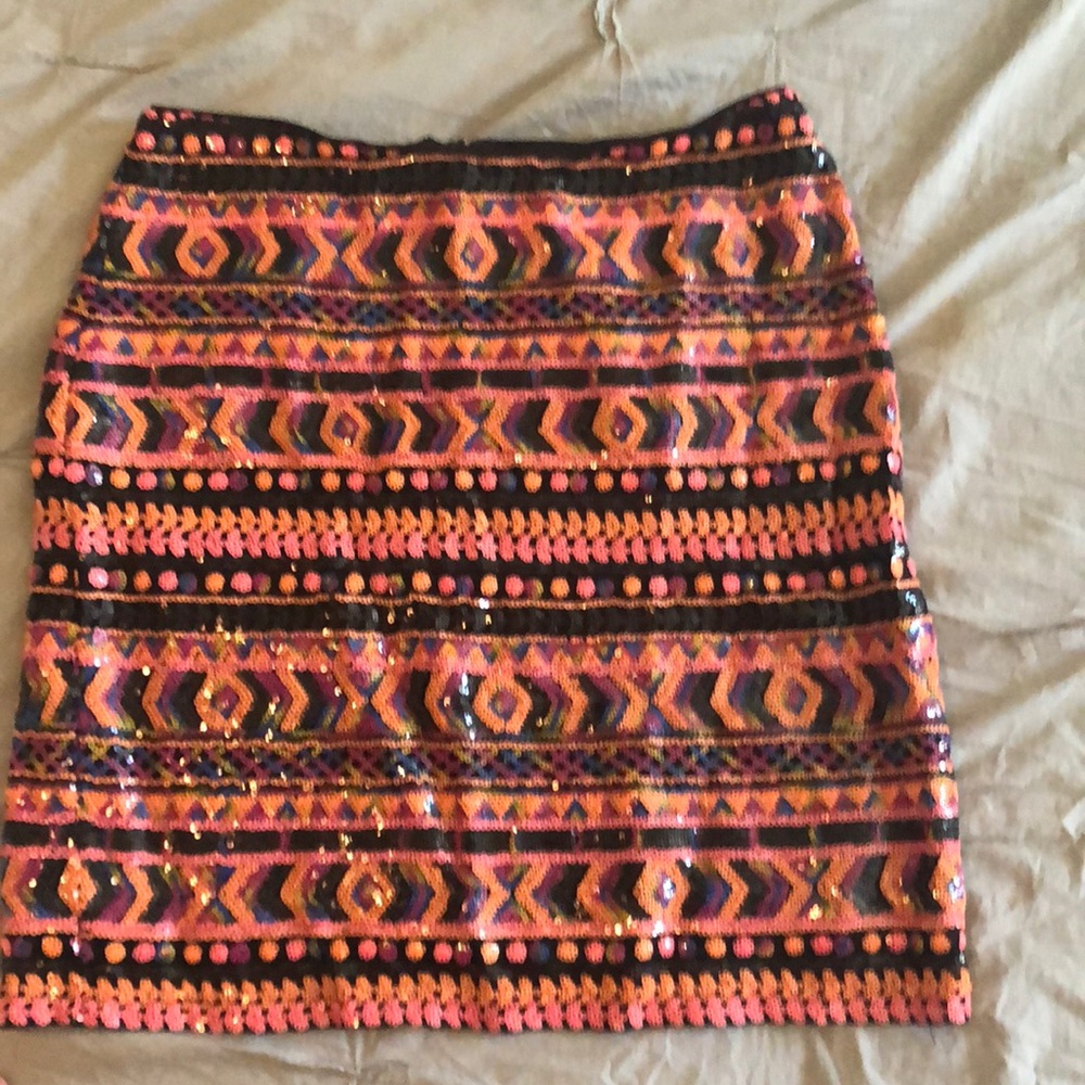 ASOS beaded mini skirt